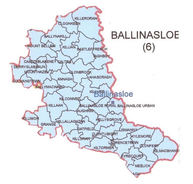 Ballinasloe Map